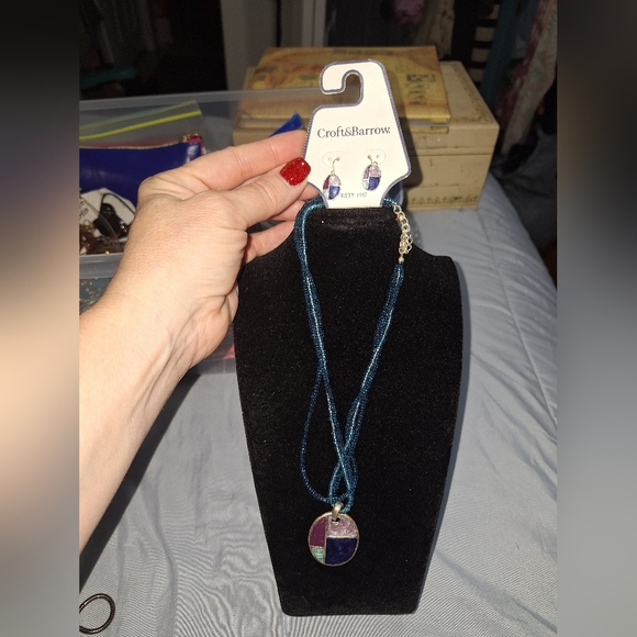 Croft & Barrow Multicolor Pendant Necklace - Picture 1 of 5